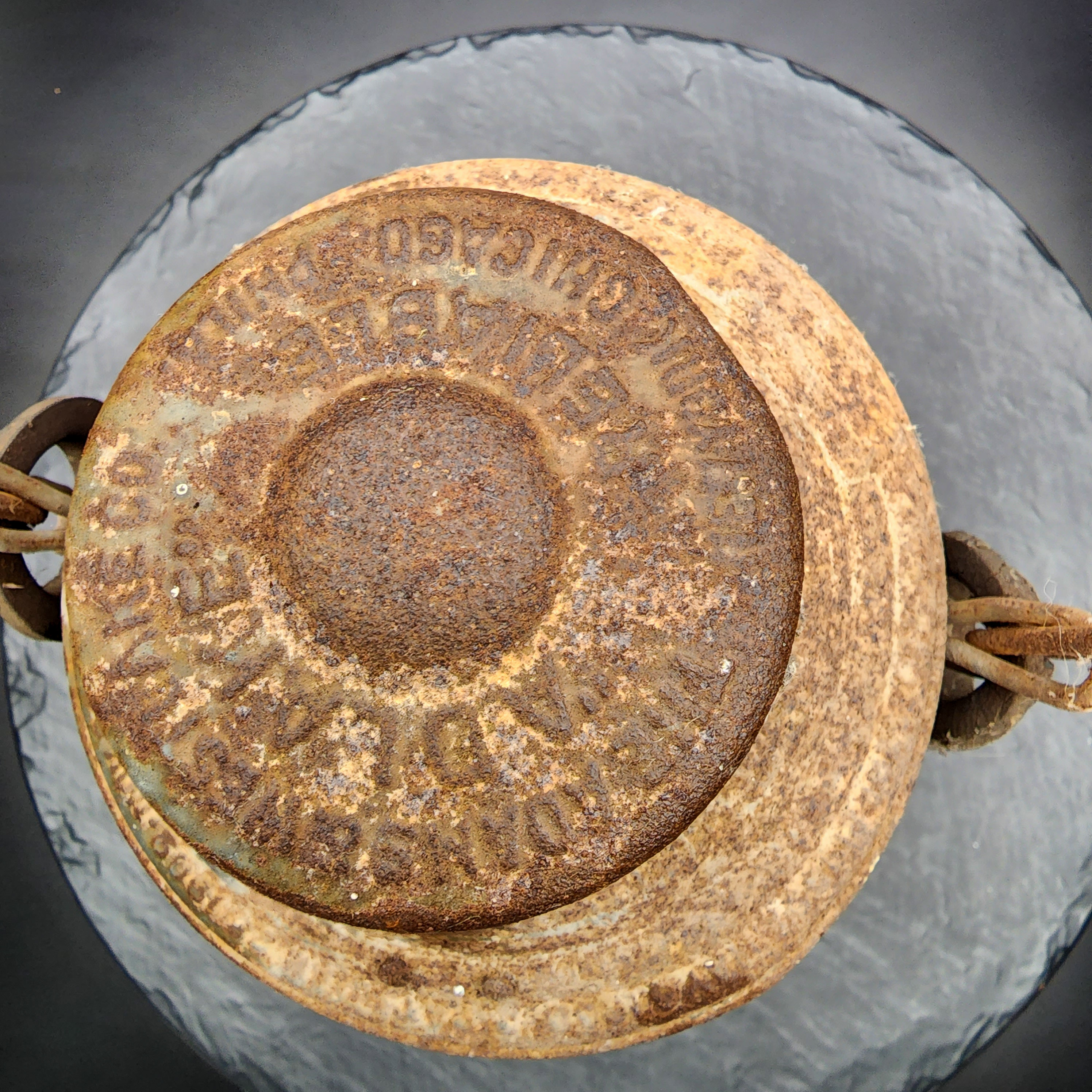 Vintage Adams Westlake Pennsylvania Lines railroad lantern No Glass🐈 - Picture 2 of 10