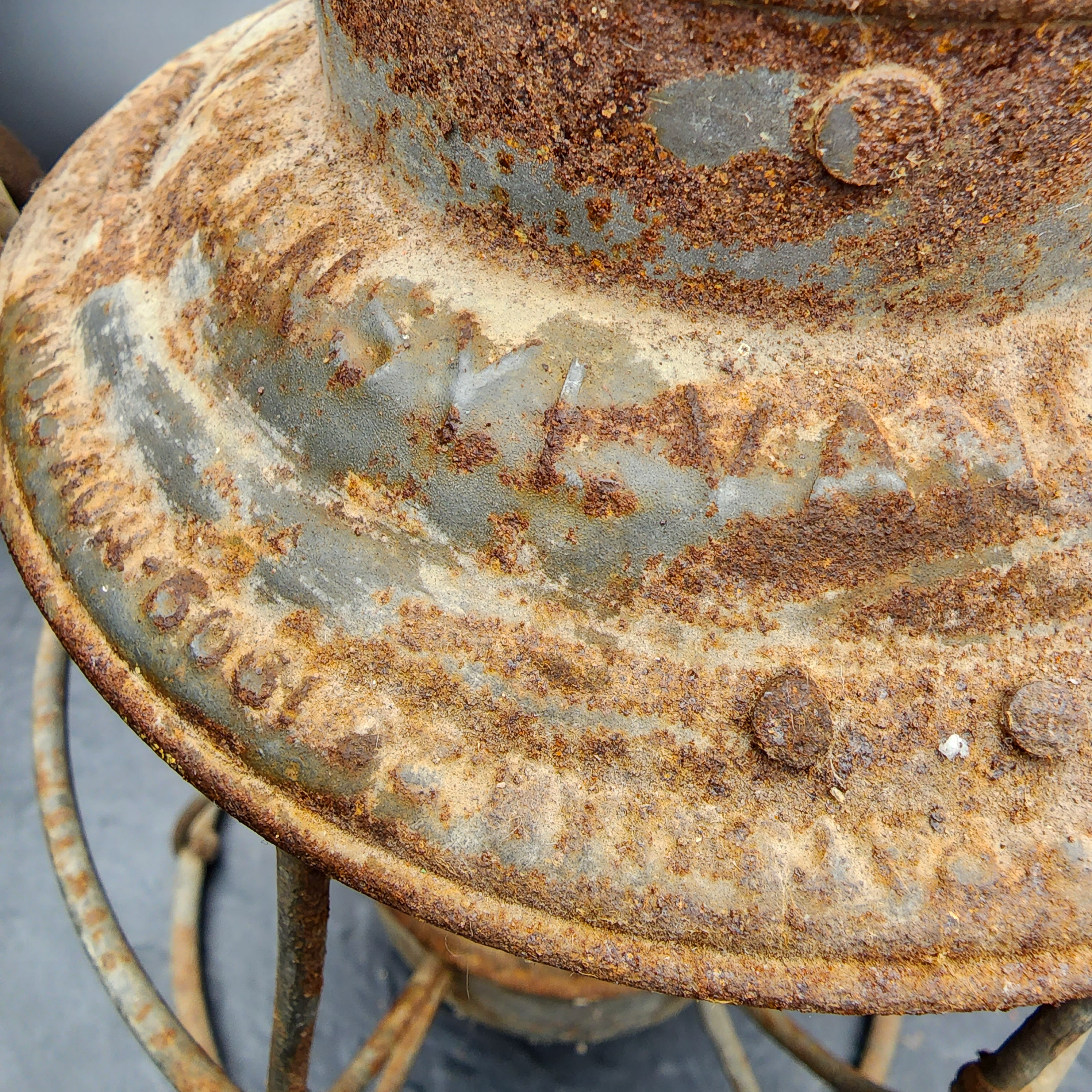 Vintage Adams Westlake Pennsylvania Lines railroad lantern No Glass🐈 - Picture 3 of 10