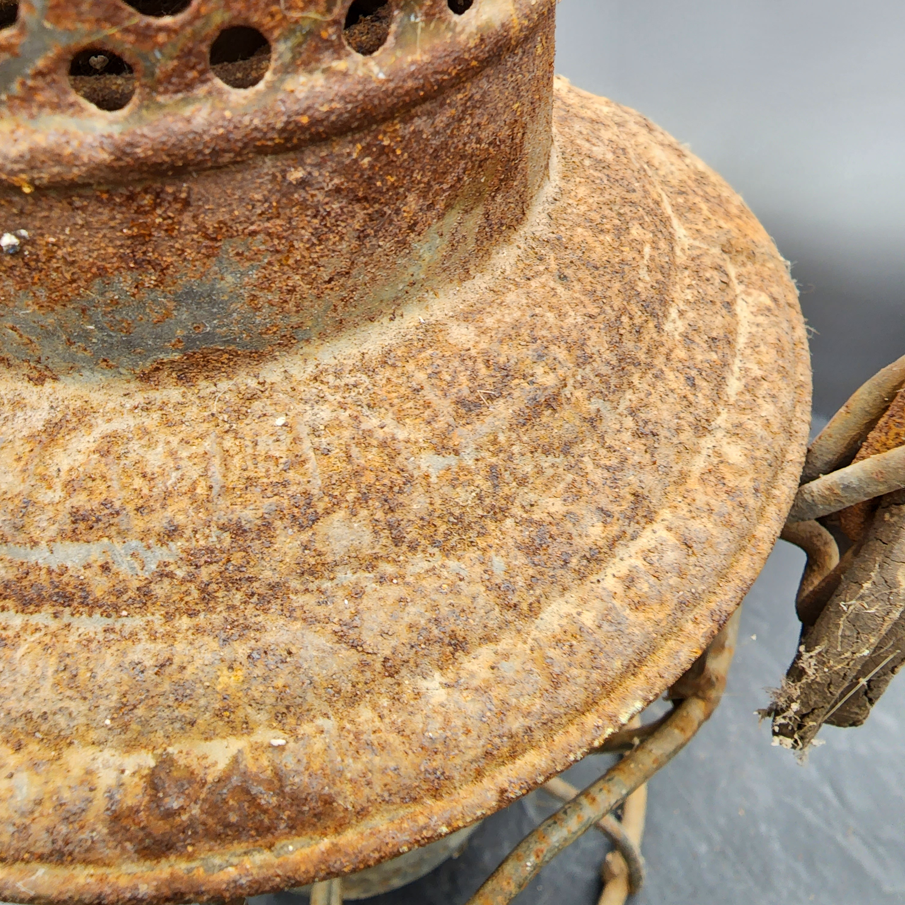 Vintage Adams Westlake Pennsylvania Lines railroad lantern No Glass🐈 - Picture 4 of 10